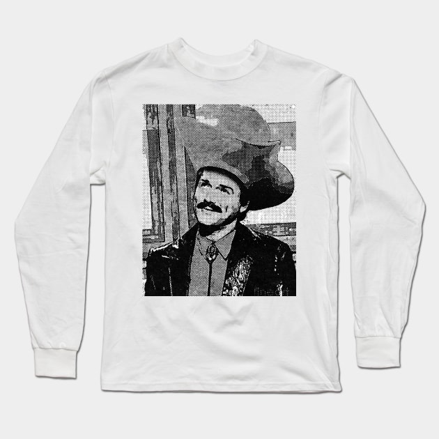 Turd Ferguson - Halftone Long Sleeve T-Shirt by Resdis Materials